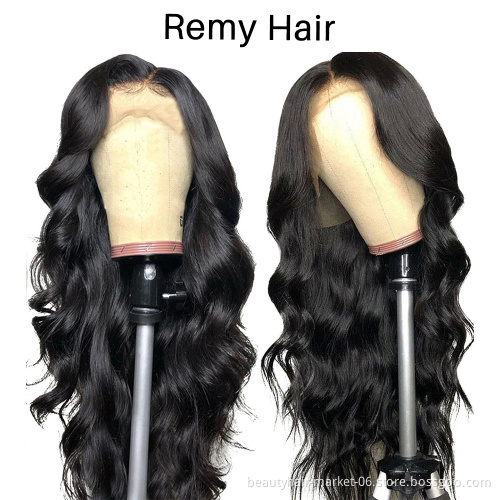 Full Customize Packing Wig Box/Bag Malaysian Yaki Kinky Straight Lace Front Closure Wig Vendor Cheap Human Hair Swiss Lace Wig